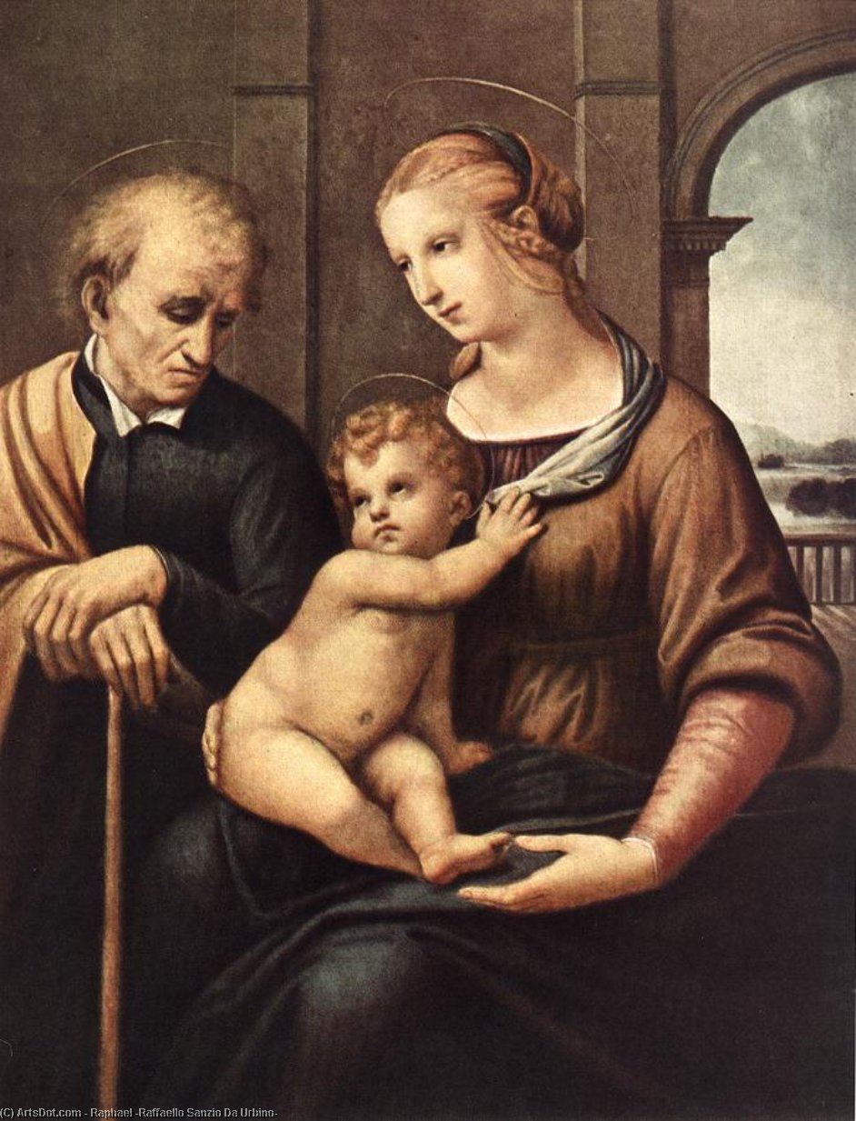 Madonna With Beardless St Joseph — Raphael