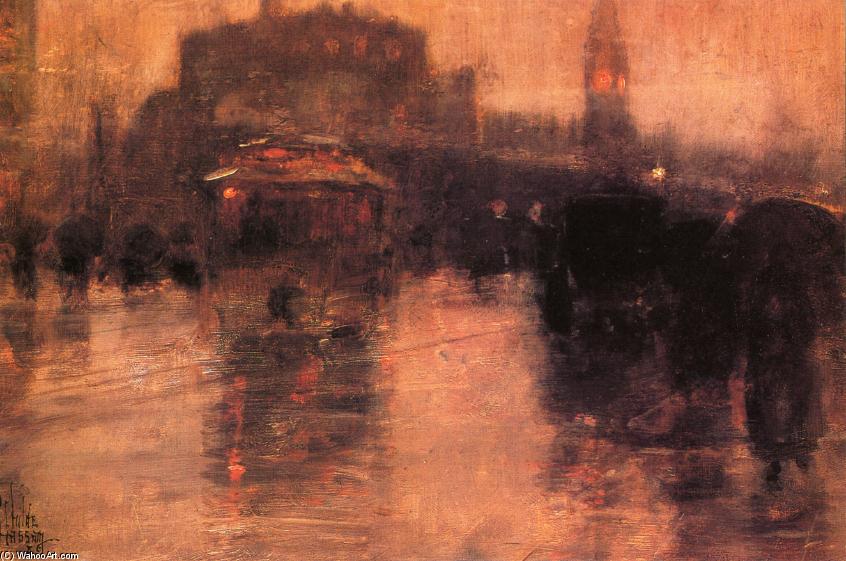 Columbus Avenue, Boston — Frederick Childe Hassam