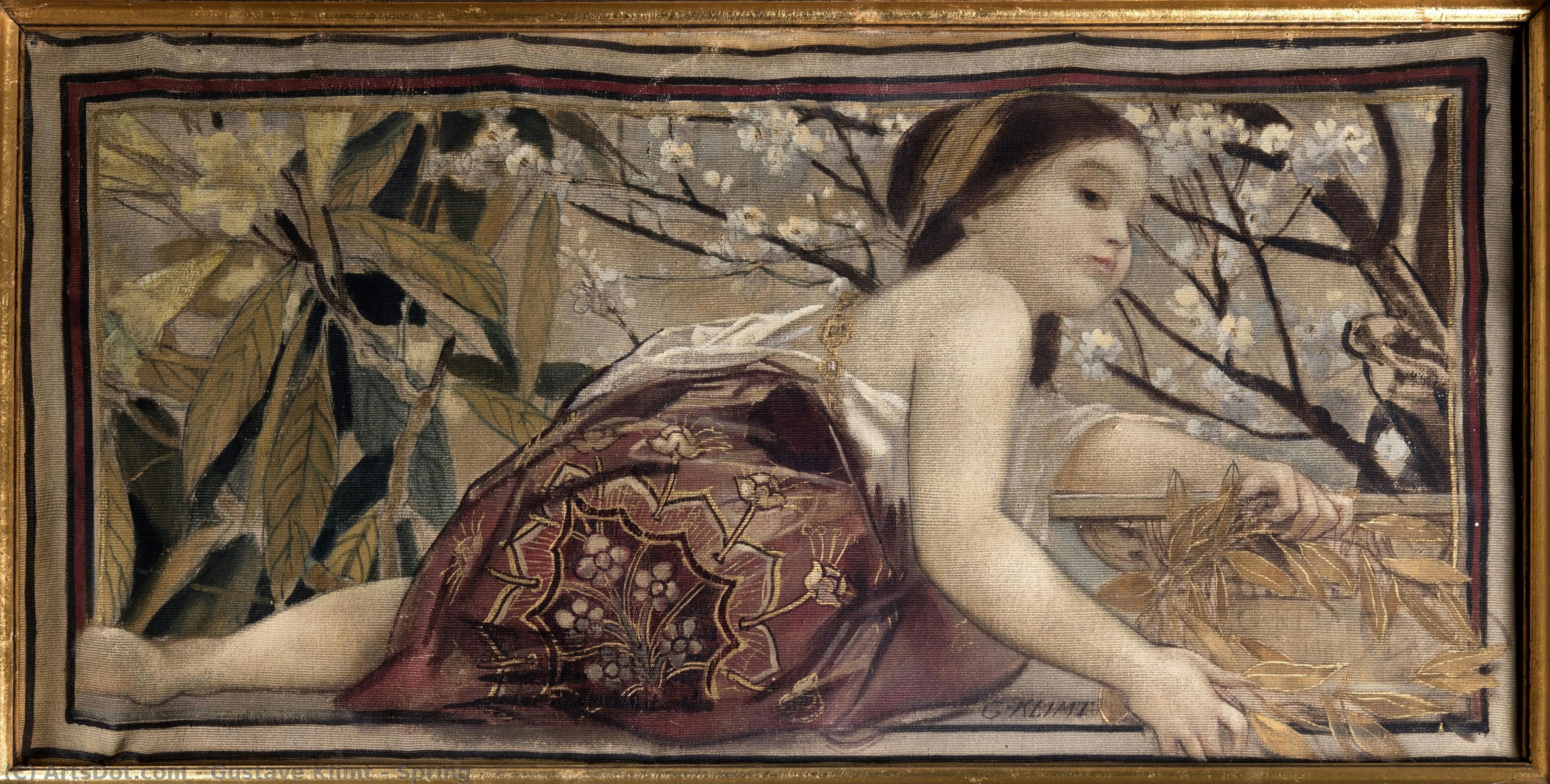 Primavera — Gustav Klimt