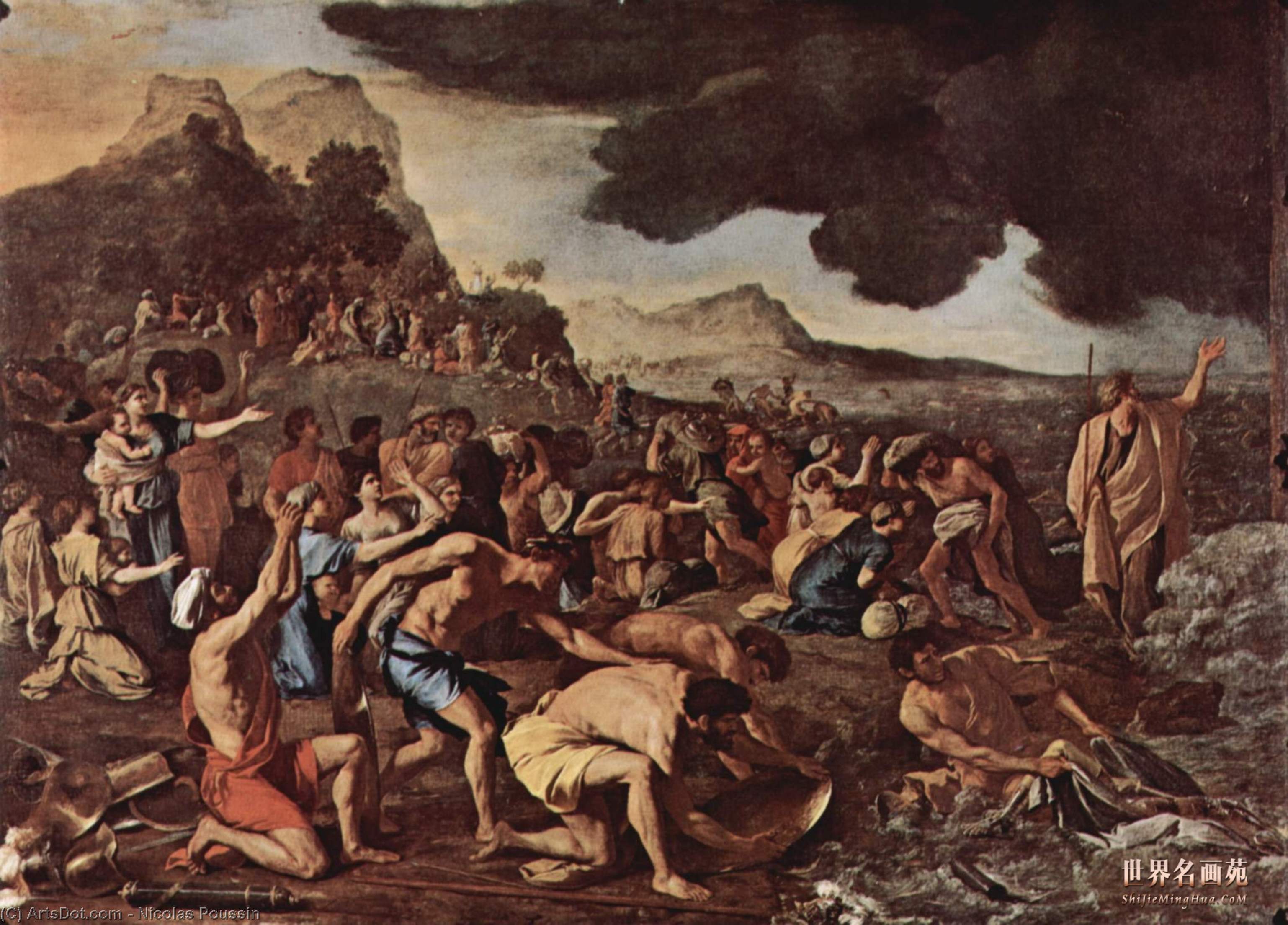 The Crossing Of The Red Sea — Nicolas Poussin