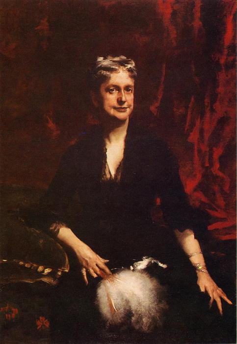 Portrait Of Mrs. John Joseph Townsend (catherine Rebecca Bronson) — John Singer Sargent