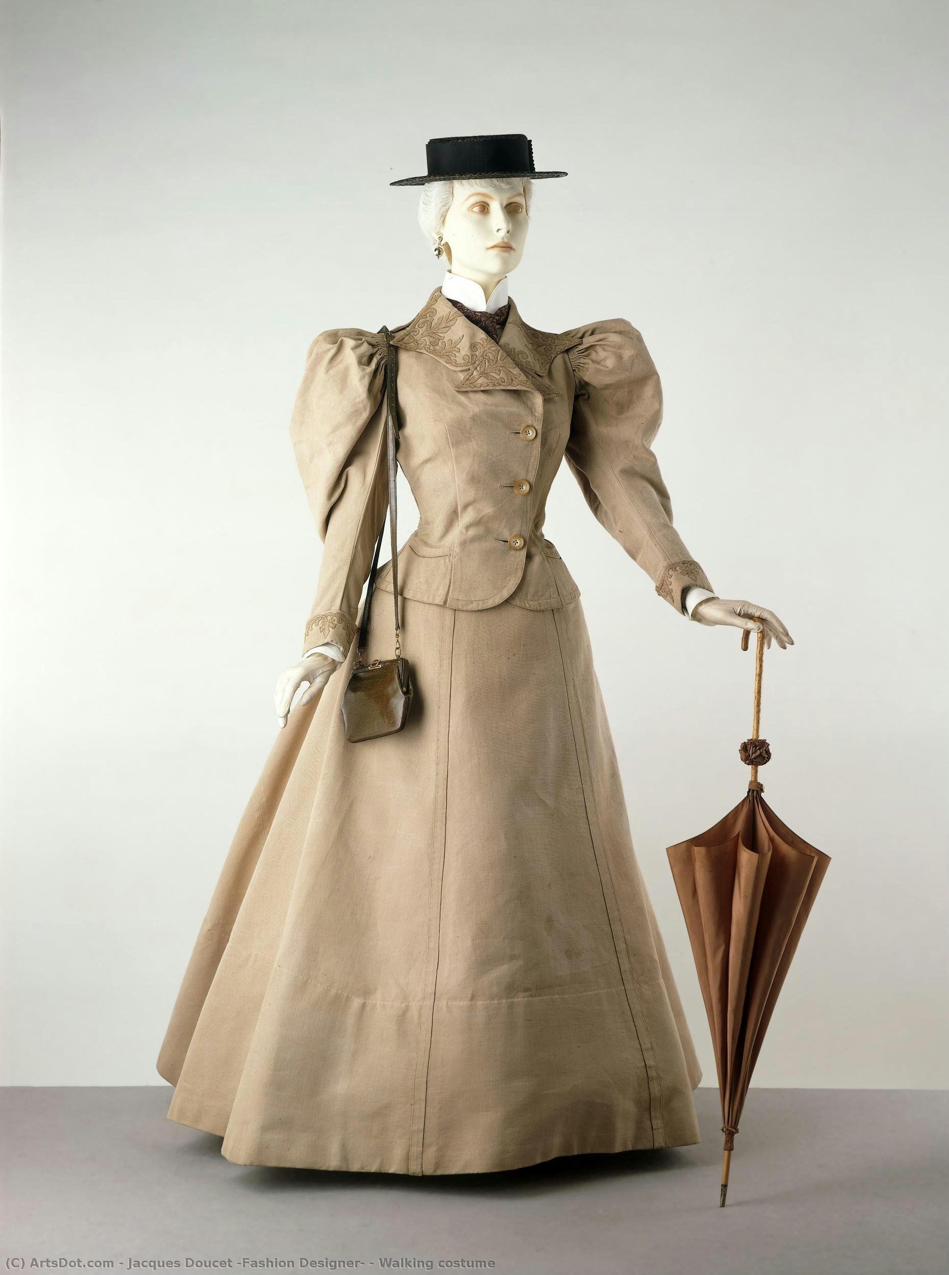 Walking Costume — Jacques Doucet (fashion Designer)