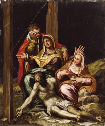 The Lamentation Over The Dead Christ - — Paolo Farinati