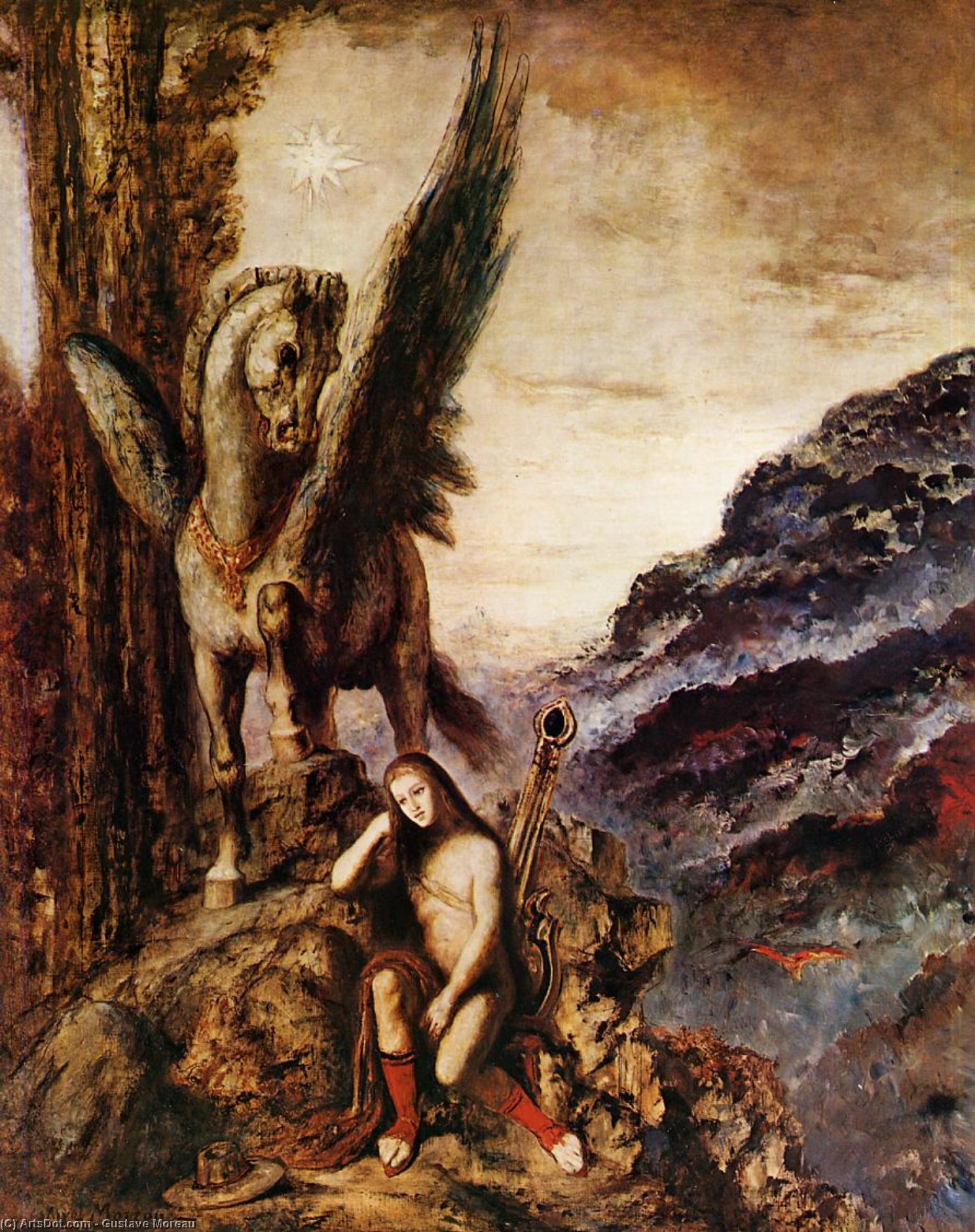 The Poet As A Wayfarer — Gustave Moreau