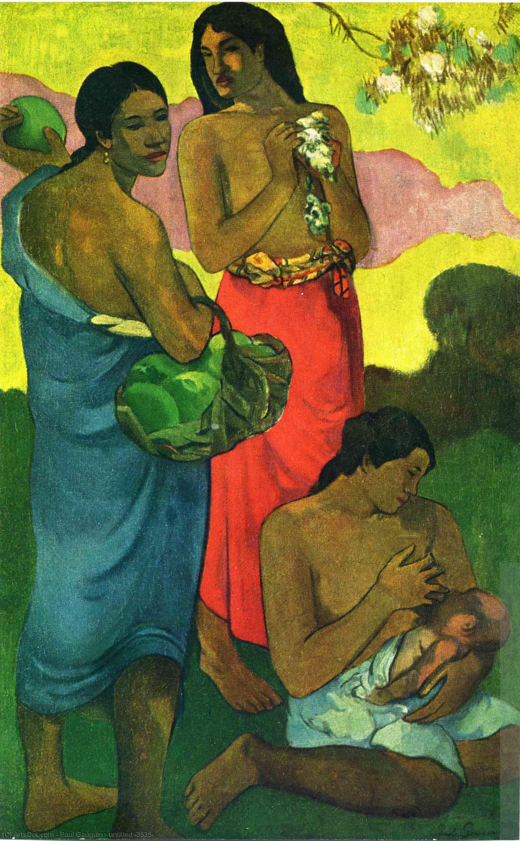 Untitled (3535) — Eugène Henri Paul Gauguin