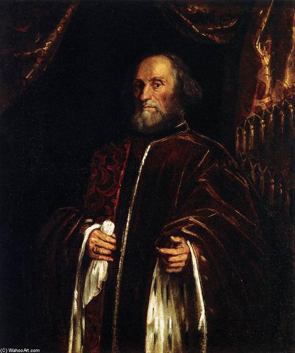 Portrait Of A Senator — Jacopo Tintoretto