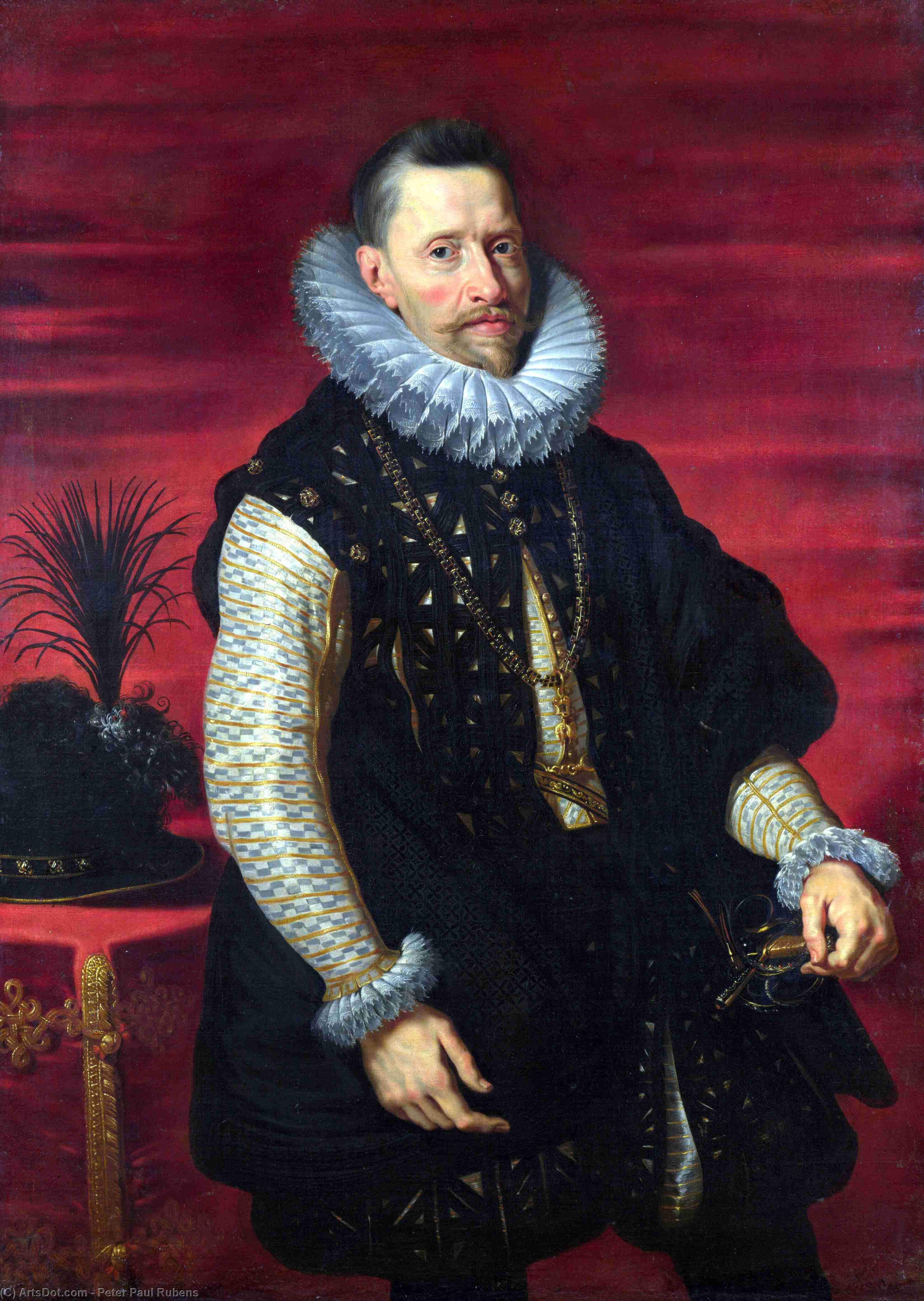 Portrait Of The Archduke Albert — Peter Paul Rubens