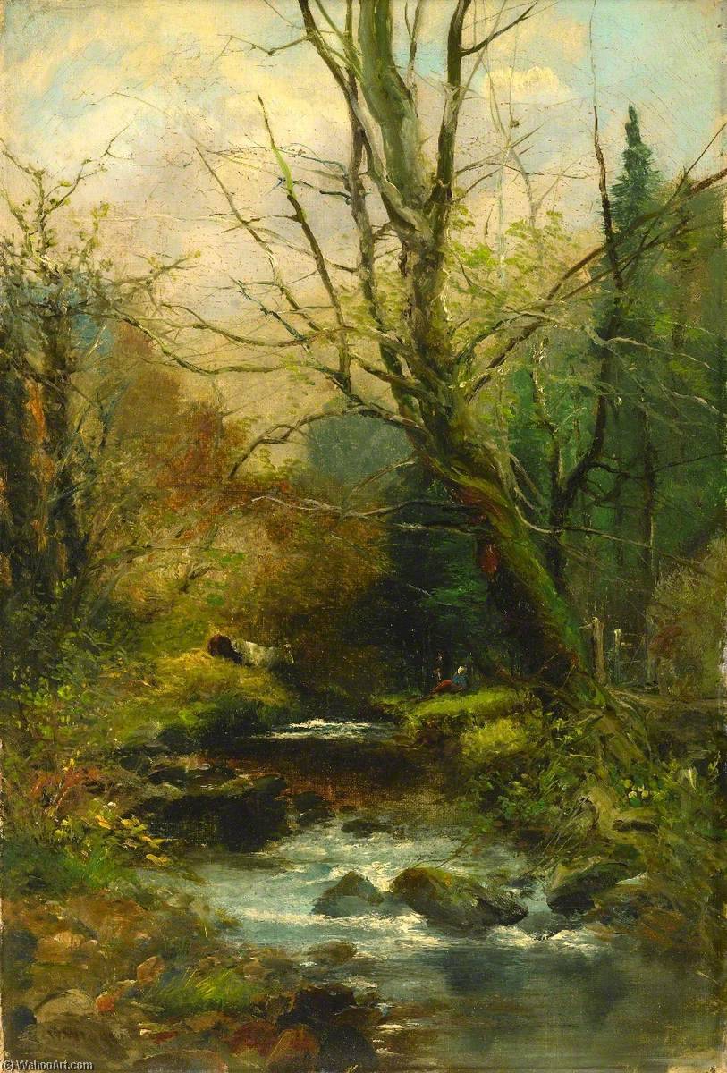 On The Lyd, Devon — William Widgery