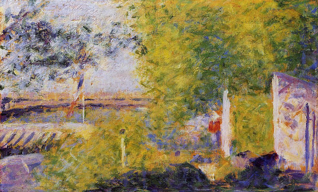 The Bineau Bridge — Georges Seurat