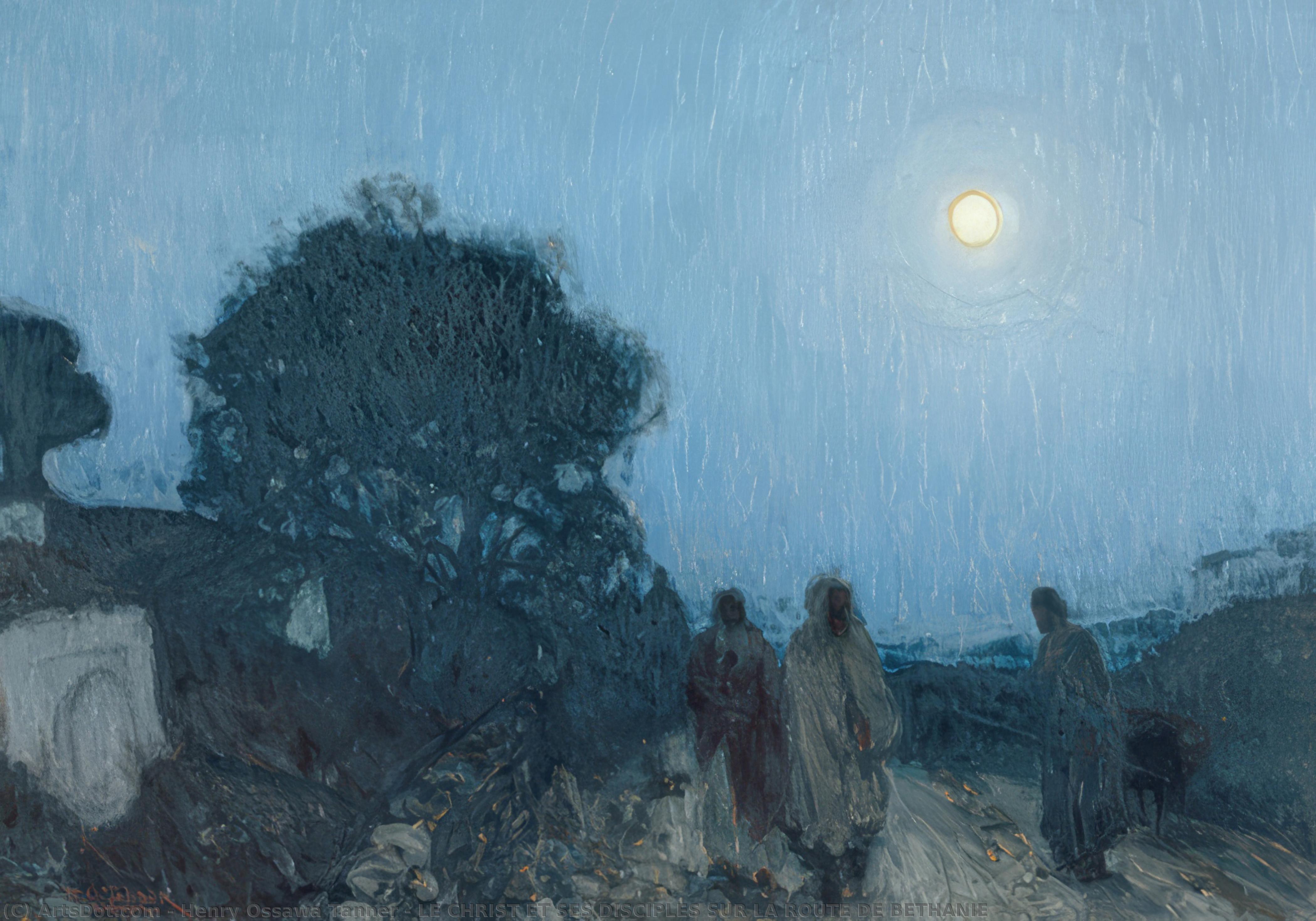 Le Christ Et Ses Disciples Sur La Route De Bethanie — Henry Ossawa Tanner