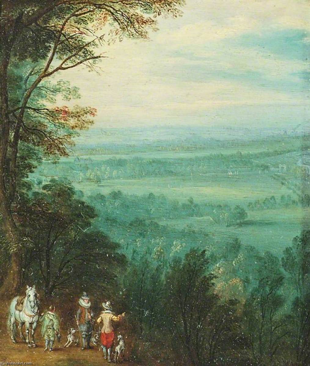 Landscape With Figures — Lucas Van Uden
