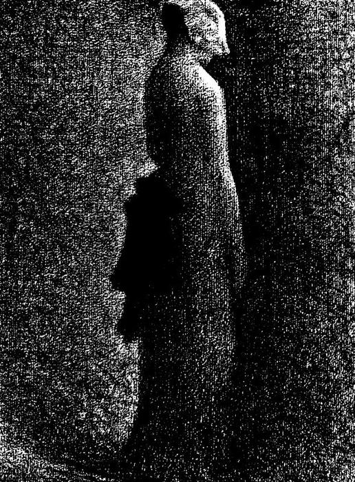 The Black Bow — Georges Seurat