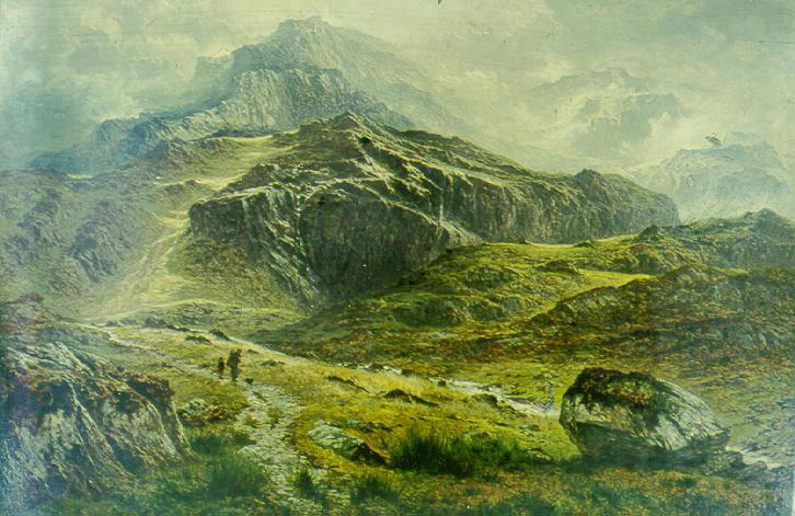 Glyder Fawr, Snowdon Range — R.a Benjamin Williams Leader