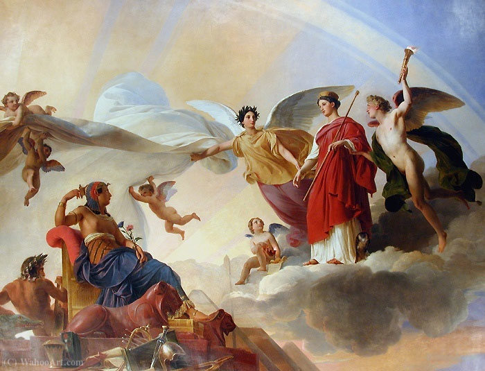 Study And Genius Reveal Ancient Egypt To Greece — François Edouard Picot