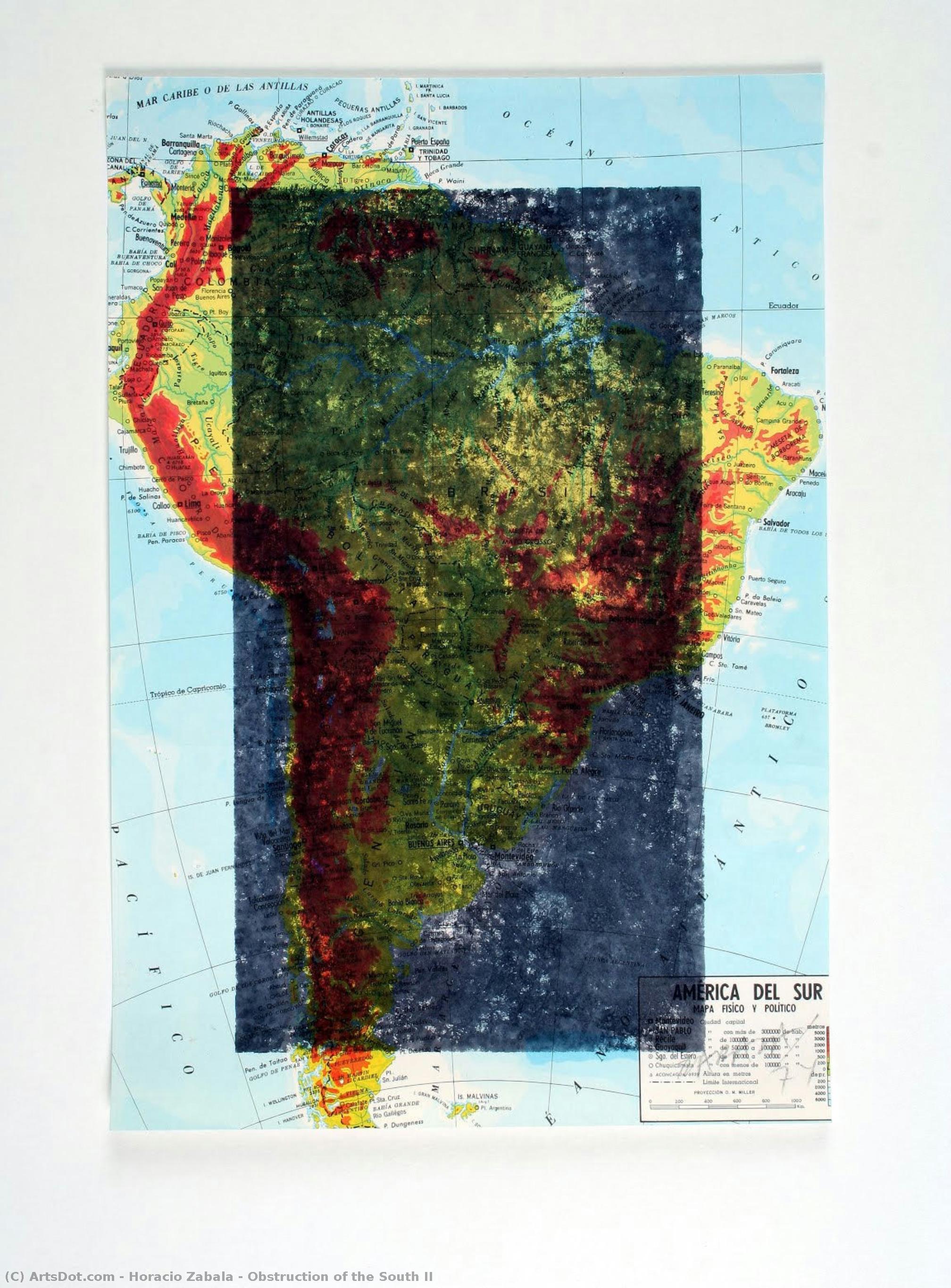 Obstruction Of The South Ii — Horacio Zabala