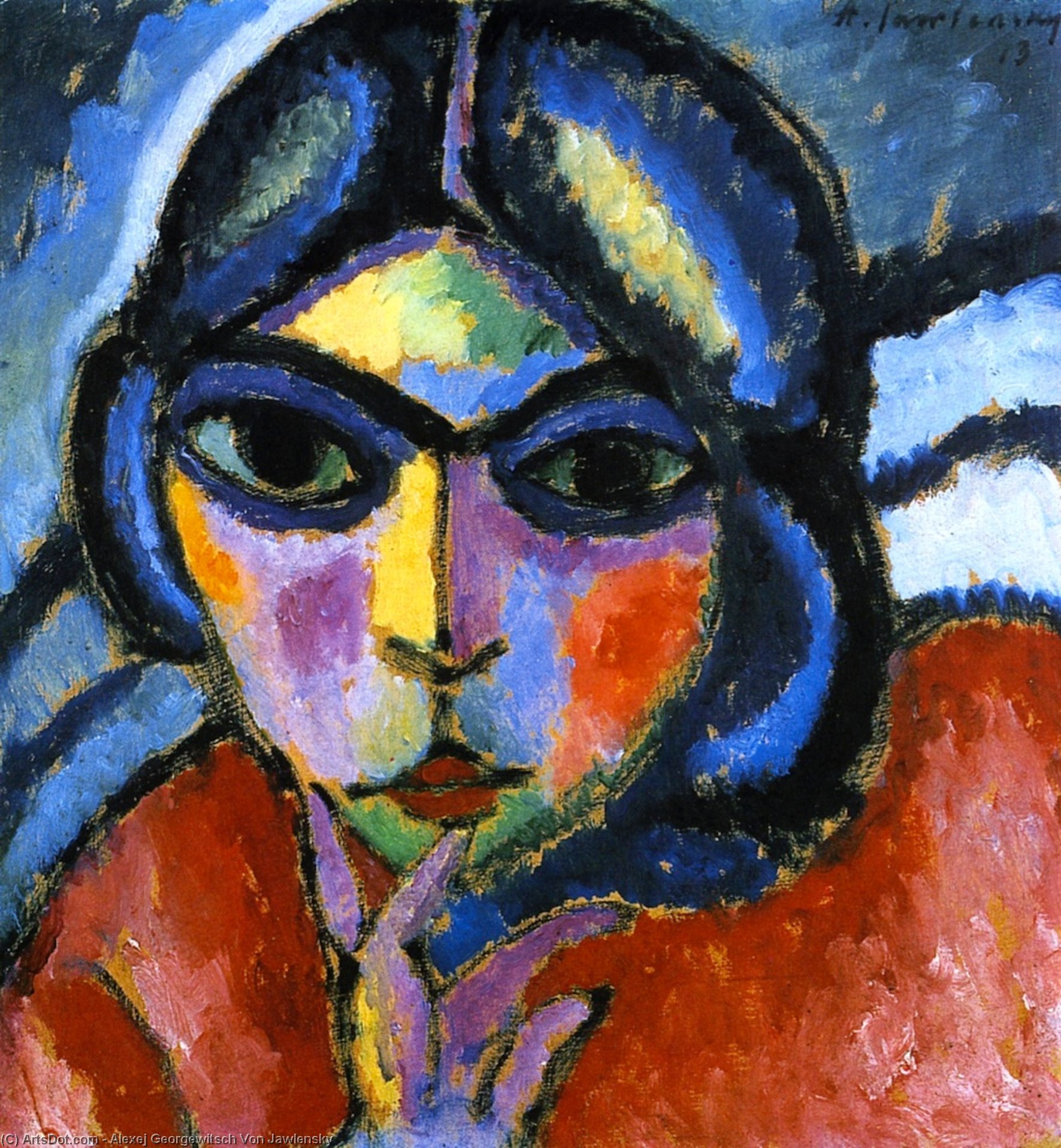 Meditative Woman — Alexej Von Jawlensky