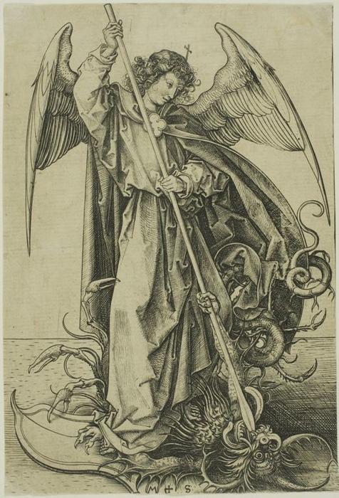 St.michael — Martin Schongauer