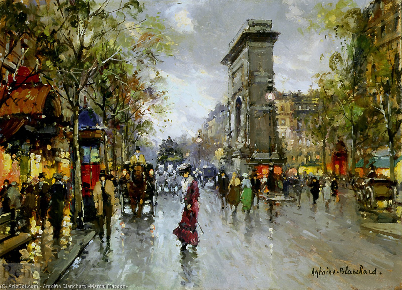 Porte St. Denis — Antoine Blanchard (marcel Masson)