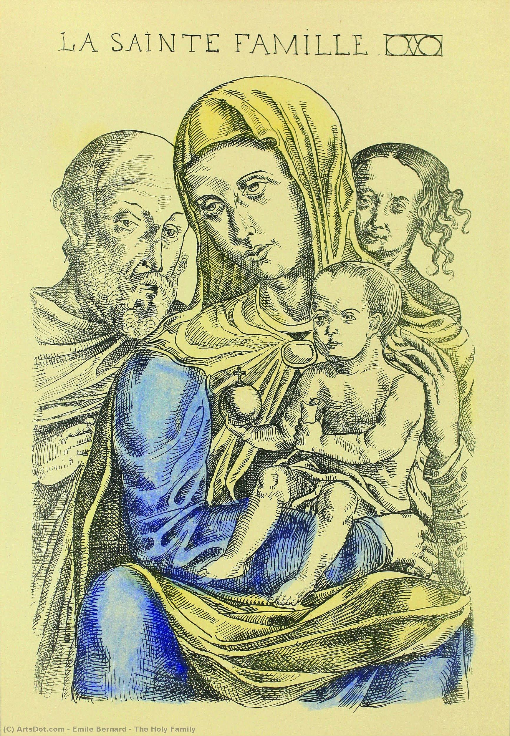 The Holy Family — Émile Bernard