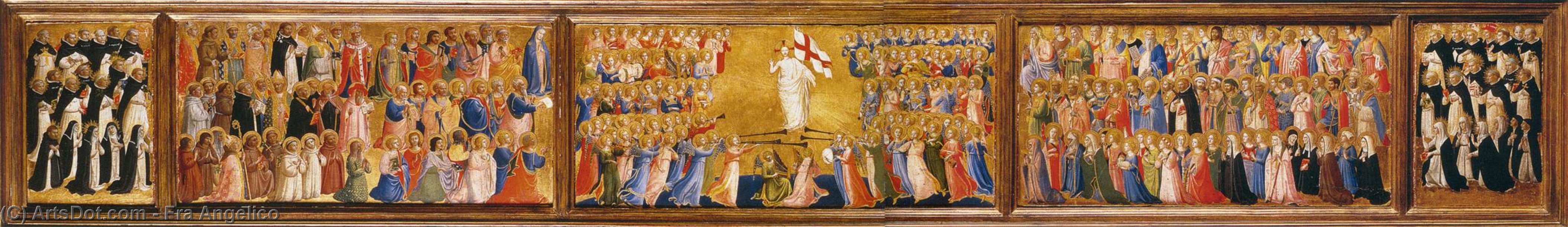 Predella Of The San Domenico Altarpiece — Fra Angelico