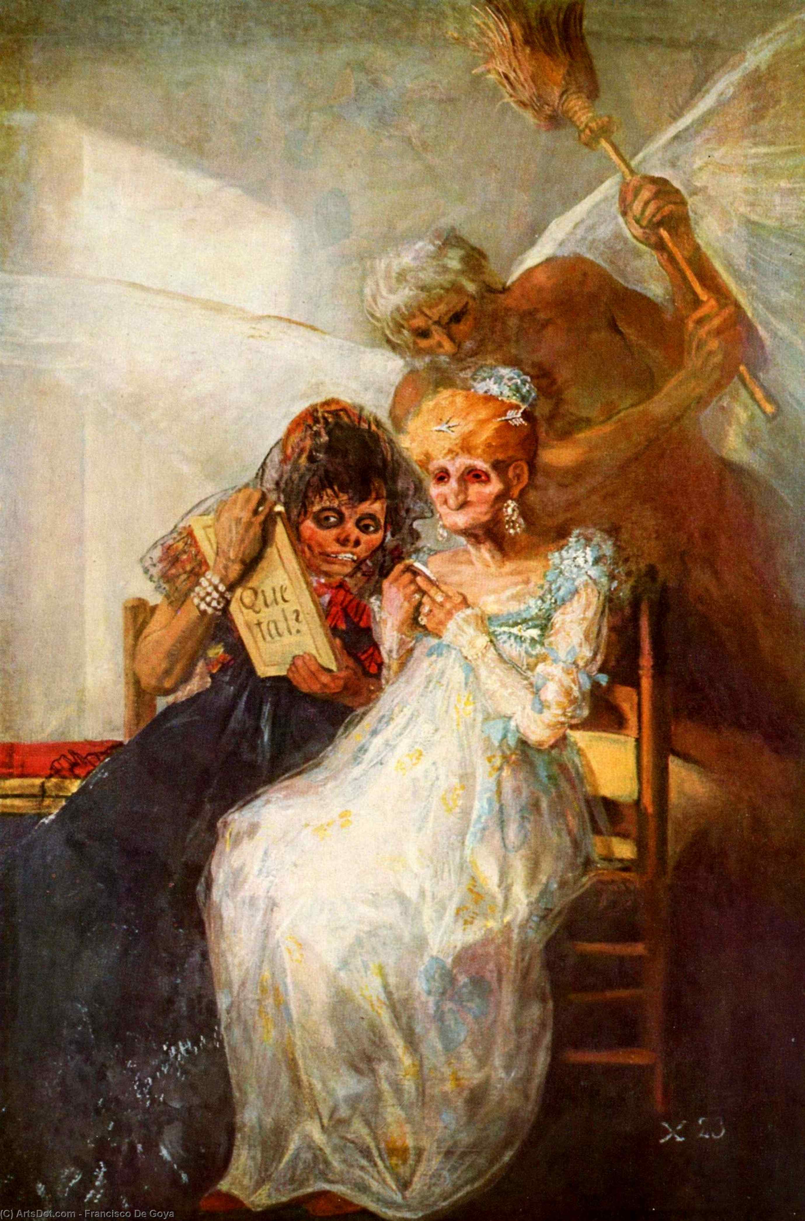 Time Of The Old Women — Francisco José De Goya Y Lucientes