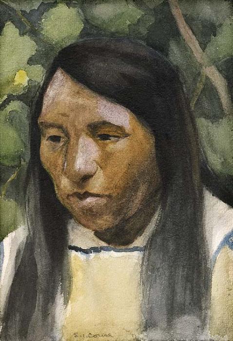 Indian Portrait — Eanger Irving Couse