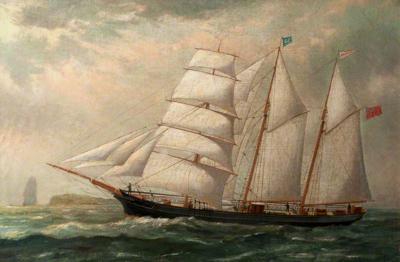 The Schooner 'janie Gough' — Reuben Chappell