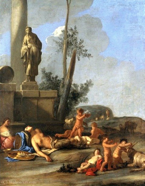 Bacchanals — Giulio Carpioni