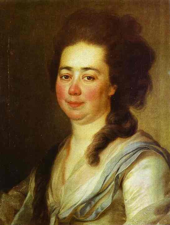 Portrait Of E. A. Bakunina — Dmitry Grigoryevich Levitsky