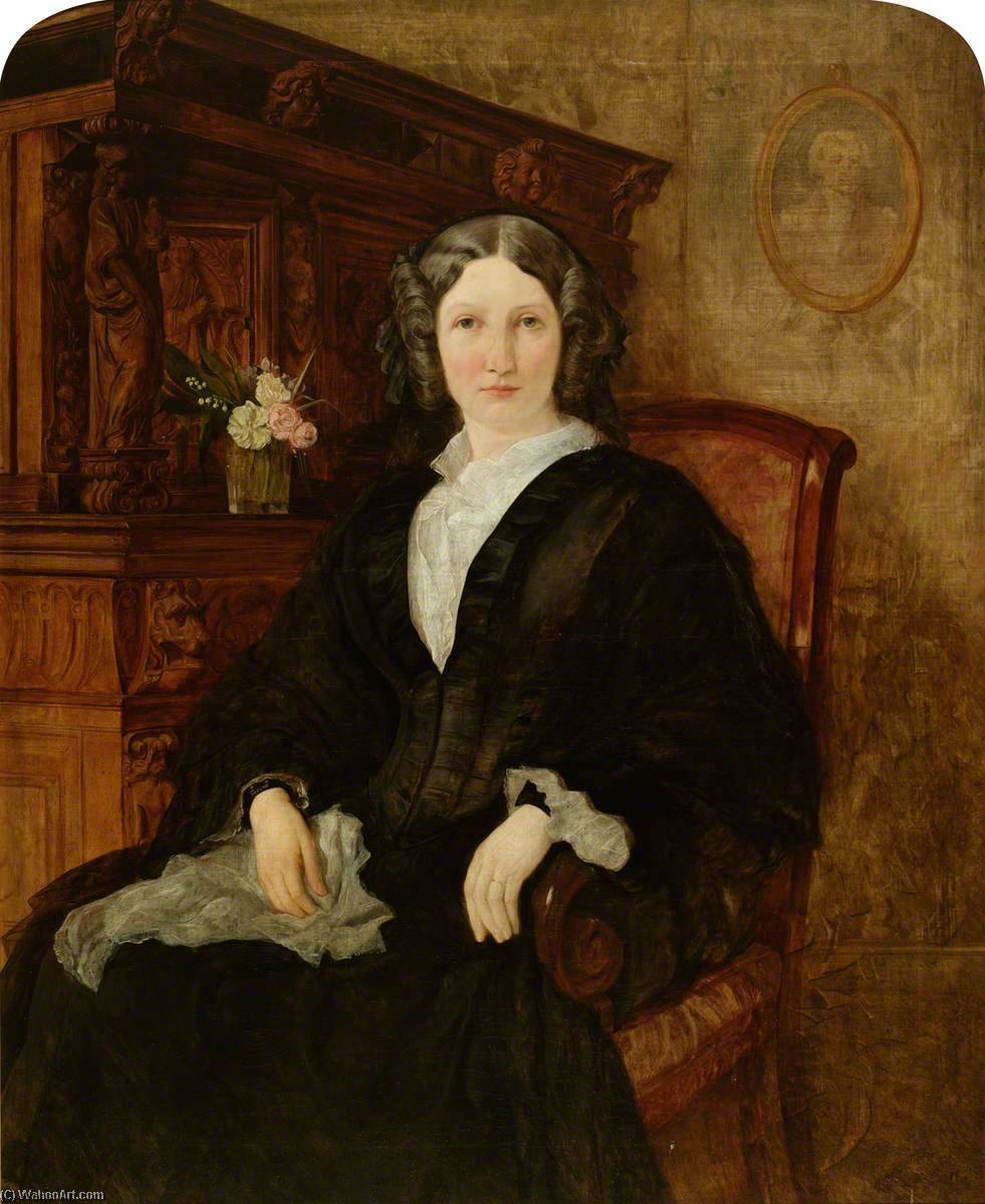 Mrs Eugenie Maria Wynne, Née Crowe (1827–1899) — Eyre Crowe