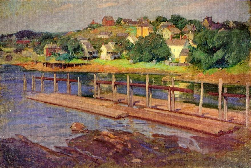 Small Boat Landing — Frank Duveneck