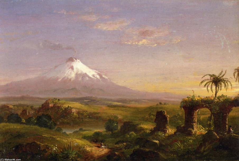 View Of Mount Etna — Thomas Cole