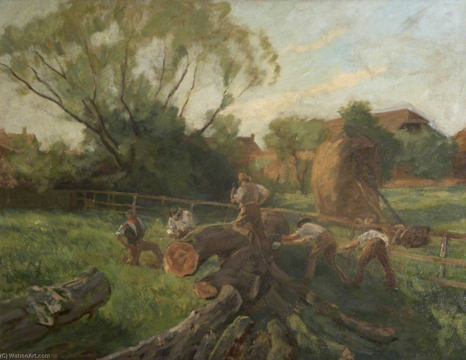 Fallen Giant — Joseph Barnard Davis