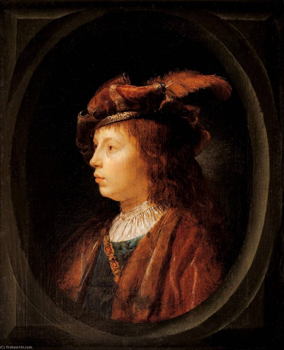 Head Of A Youth — Gerrit Dou