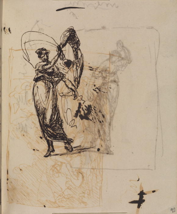 Page From A Sketchbook 43 — George Romney