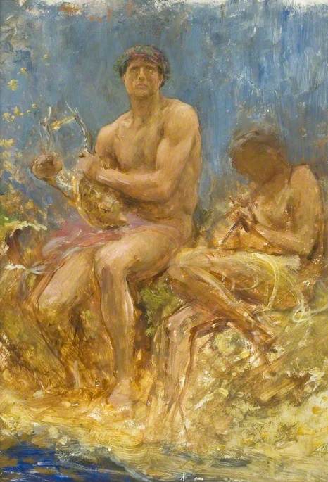 Orpheus And Pan — Lucy Elizabeth Kemp Welch
