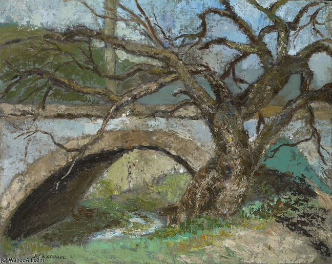Old Stone Bridge — Joseph M Raphael