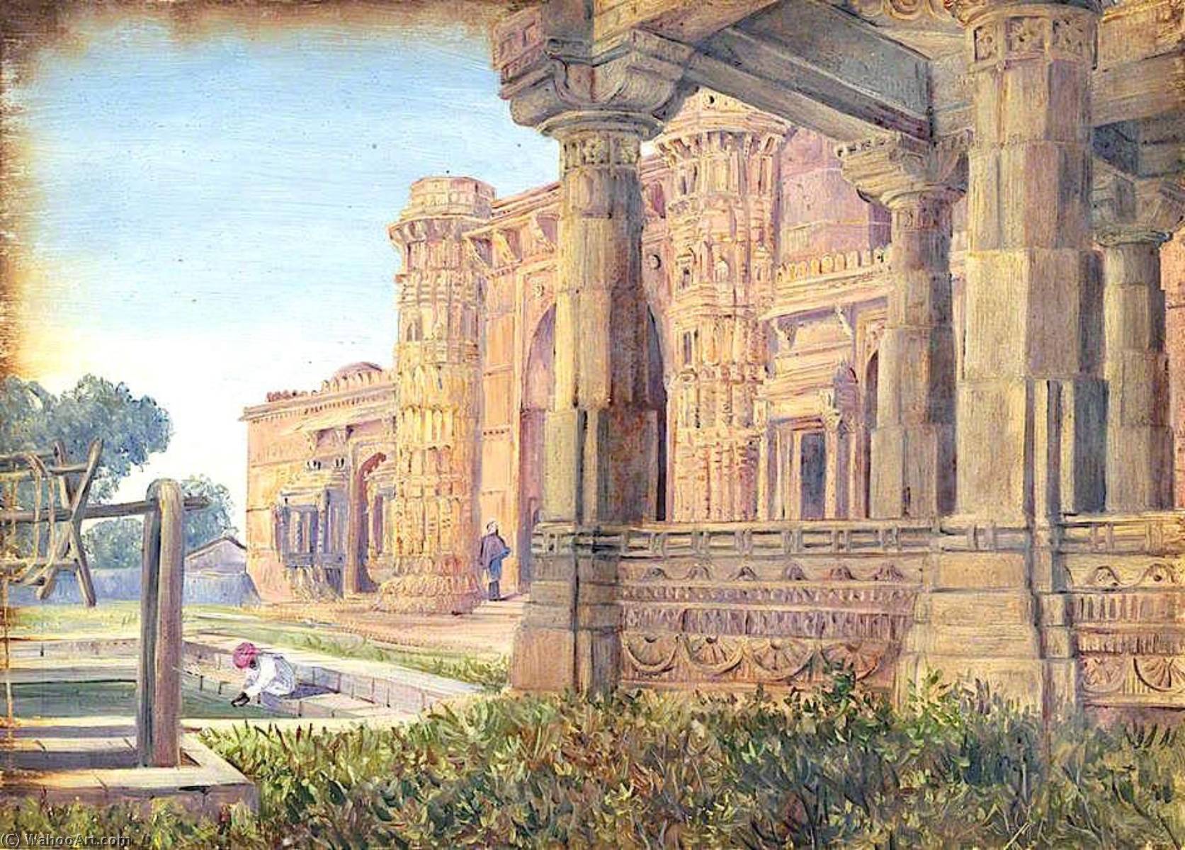 Mosques Of The Queen, Ahmedebad — Marianne North