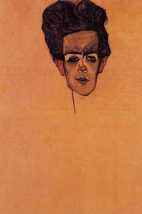 Self Portrait — Egon Schiele