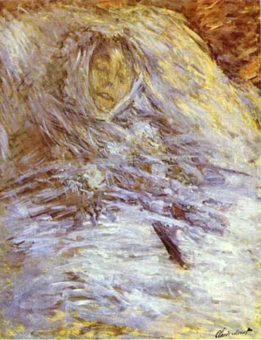 Camille Monet On Her Deathbed — Claude Monet