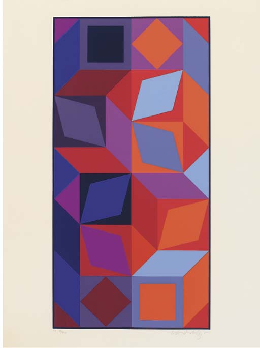 Abstract 14 — Victor Vasarely