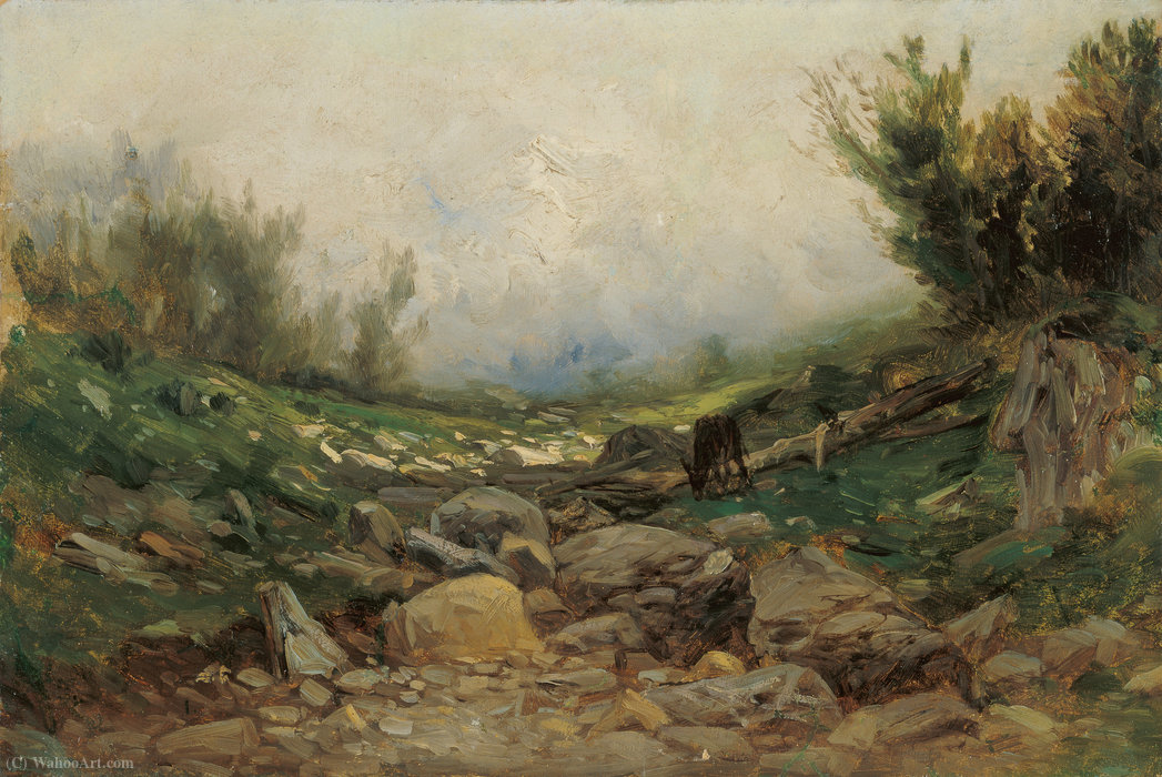 Mountain Landscape — Carlos De Haes