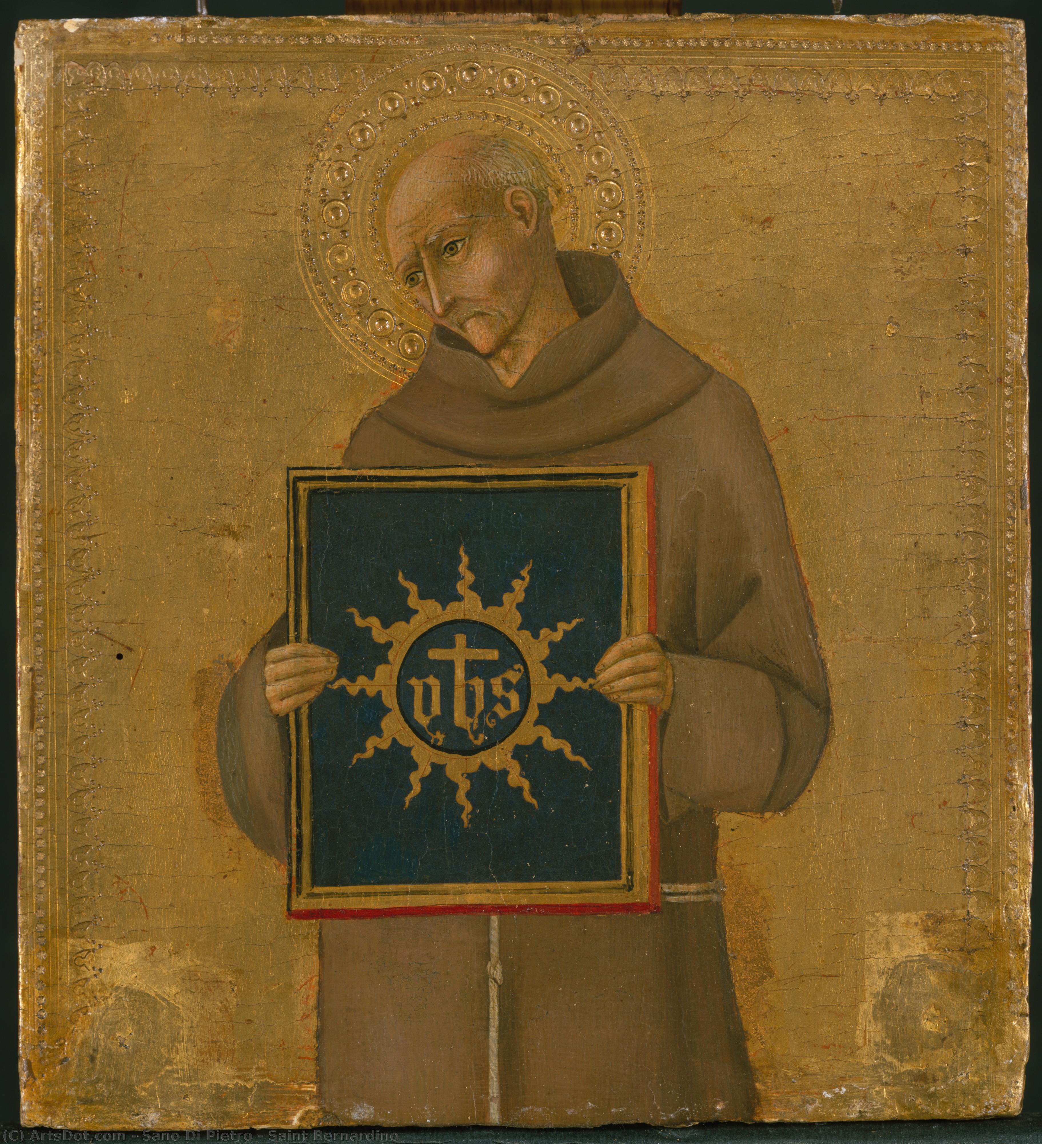 Saint Bernardino — Sano Di Pietro