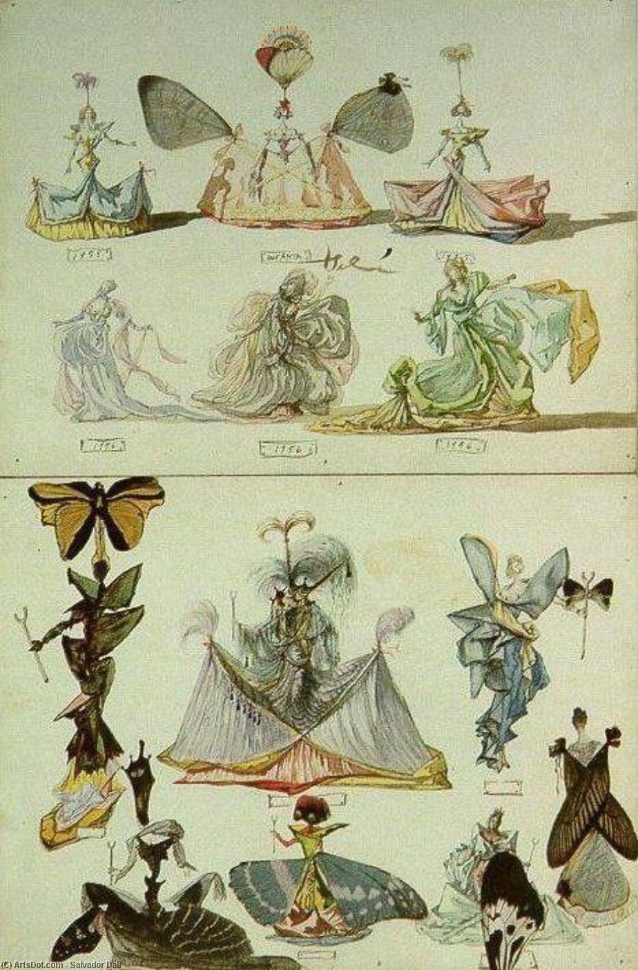 Fancy Costumes — Salvador Dalí