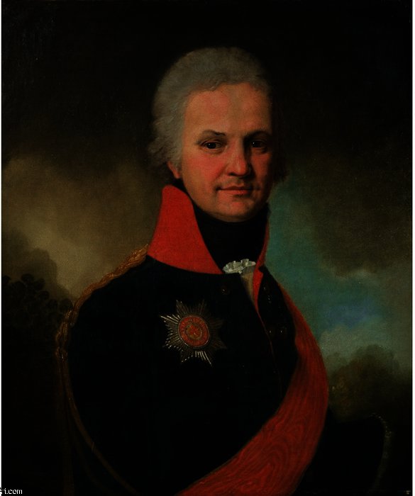 Portrait Of Khristofor Von Benckendorff — Vladimir Lukich Borovikovsky