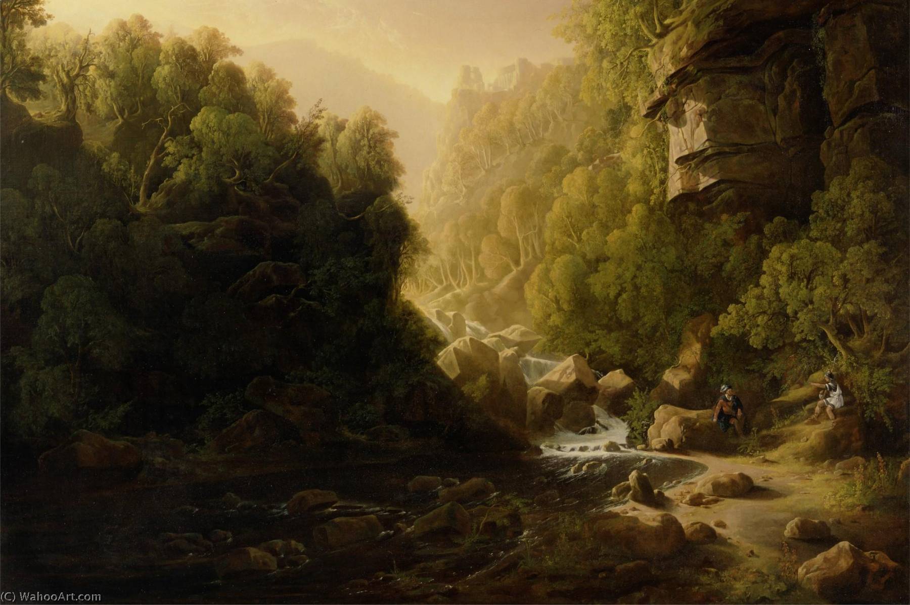 The Mountain Torrent — James Francis Danby