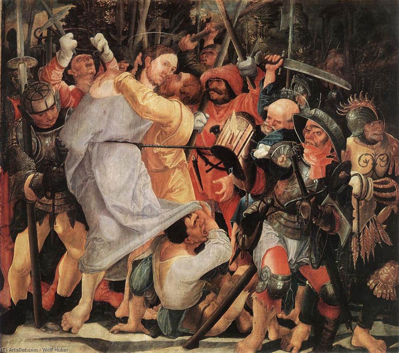 The Capture Of Christ — Wolf Huber