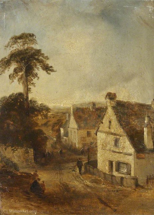 Ambleside As Seen From 'the White Lion' — Thomas Colman Dibdin