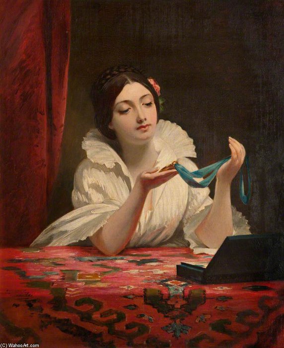 The Locket — Charles Robert Leslie
