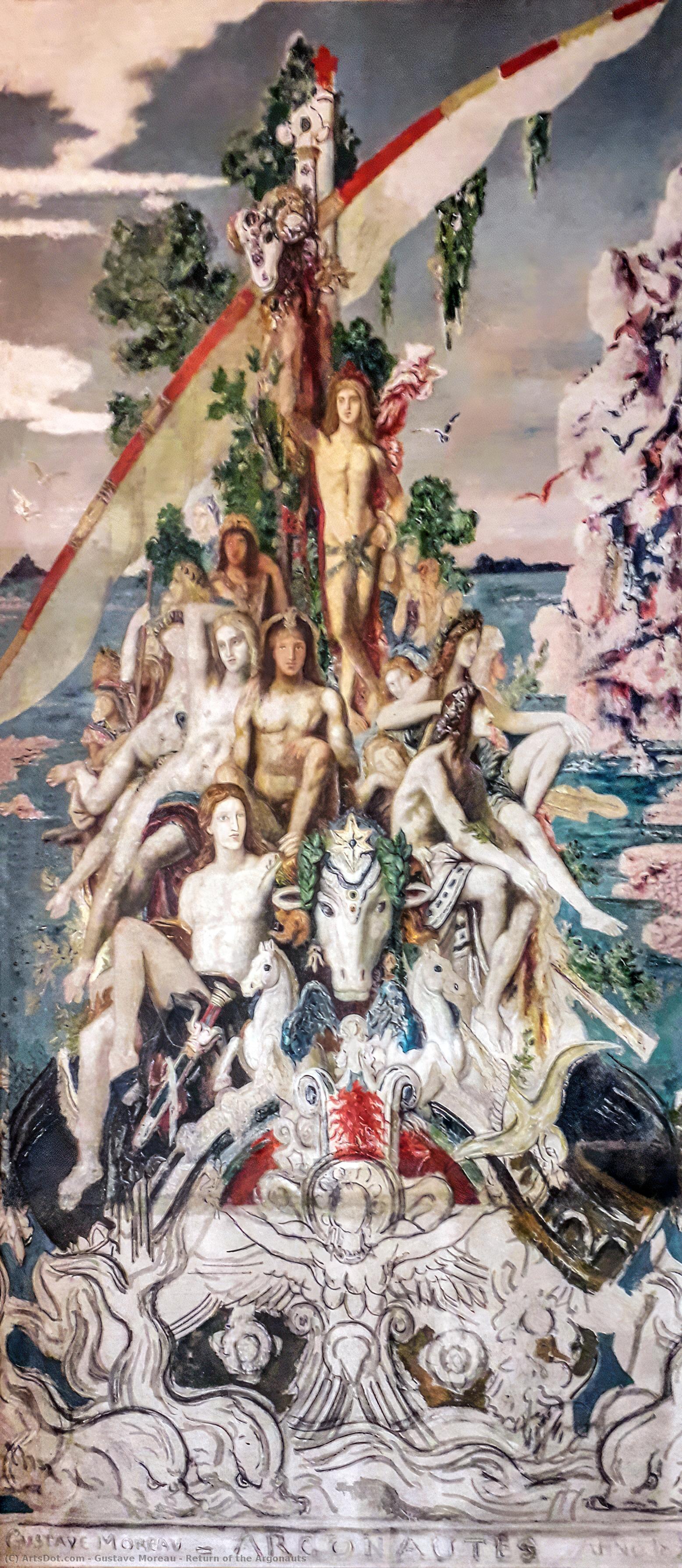 Return Of The Argonauts — Gustave Moreau